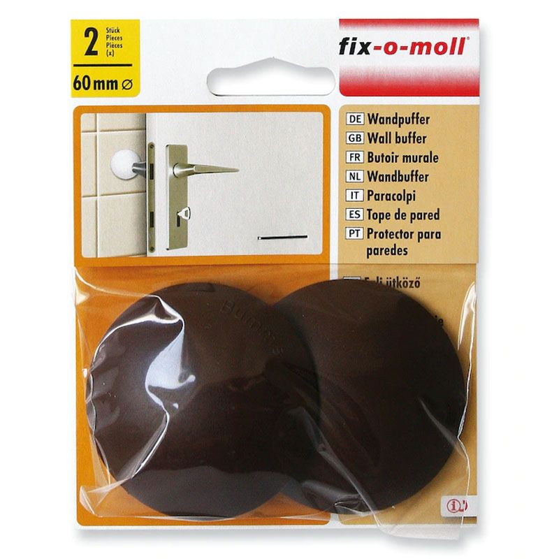 FIX-O-MOLL 3566611 ÜTKÖZŐ FALI ÖNTAPADÓS D60mm BARNA 02DB/CSOMAG AJTÓVASALAT FIX-O-MOLL 3566611 ÜTKÖZŐ FALI ÖNTAPADÓS D60mm BARNA 02DB/CSOMAG AJTÓVASALAT