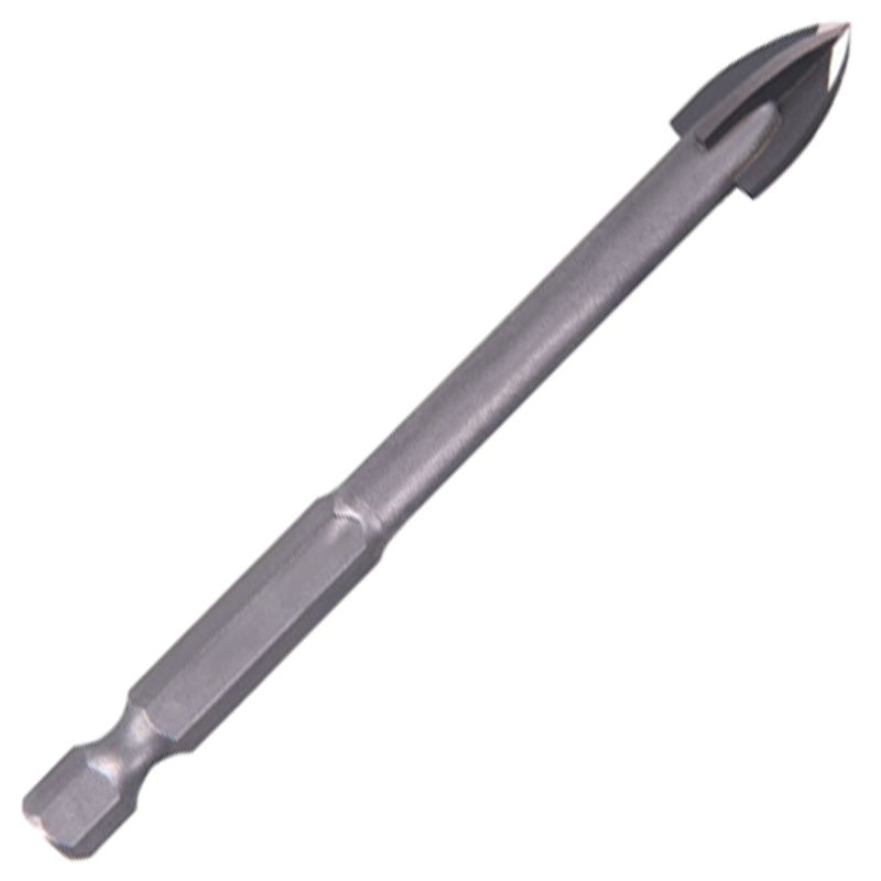 ÜVEGFÚRÓ 1/4col D08 4POWER NÉGYÉLŰ BIT BEFOGÁS IMPORT BETON,KŐZET ÉS CSEMPEFÚRÓK