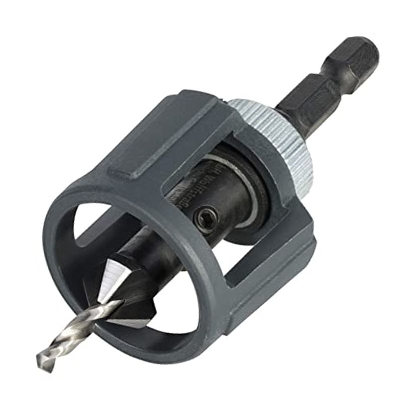 WOLFCRAFT 4392000 ELŐFÚRÓ SÜLLYESZT.+MÉLYS.STOP D3,2-D12  FAFÚRÓK