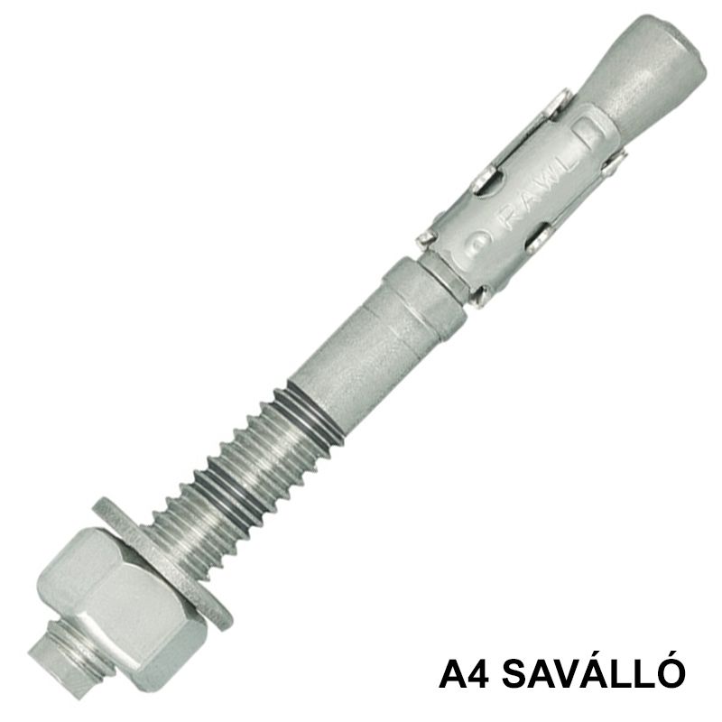 ALAPCSAVAR M12*150 A4 SAVÁLLÓ RAWL R-XPTIIA4-12150/55 ACÉLDÜBELEK