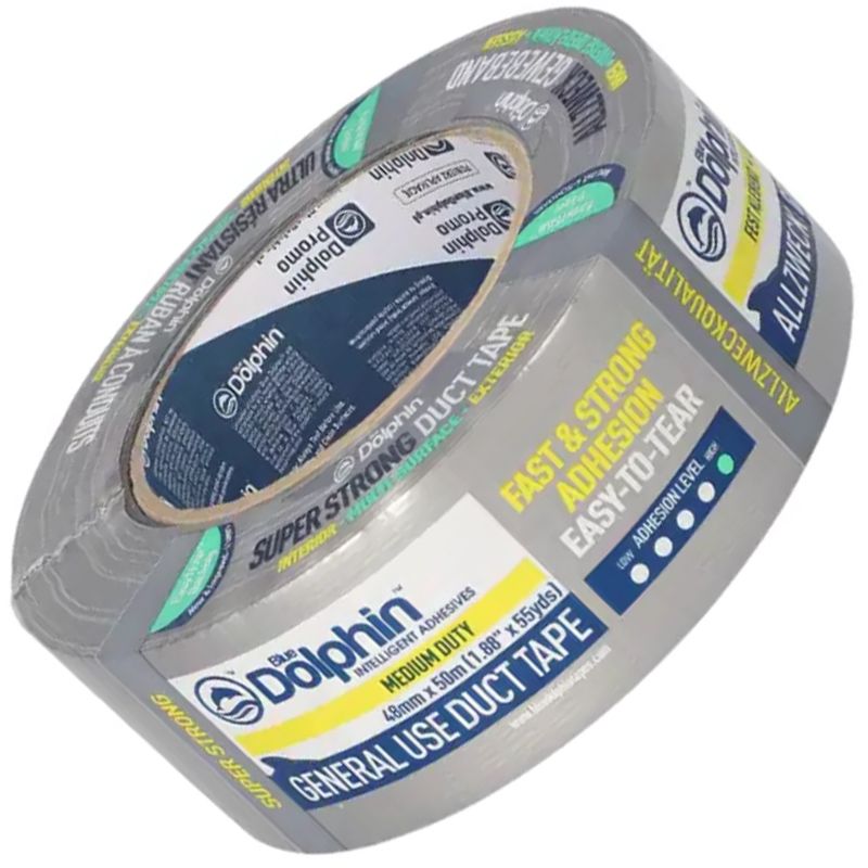 RAGASZTÓSZALAG SZÜRKE BLUE DOLPHIN 48mm*50M SZÖVET GORILLA DUCT50SZÜRKE SZALAGOK