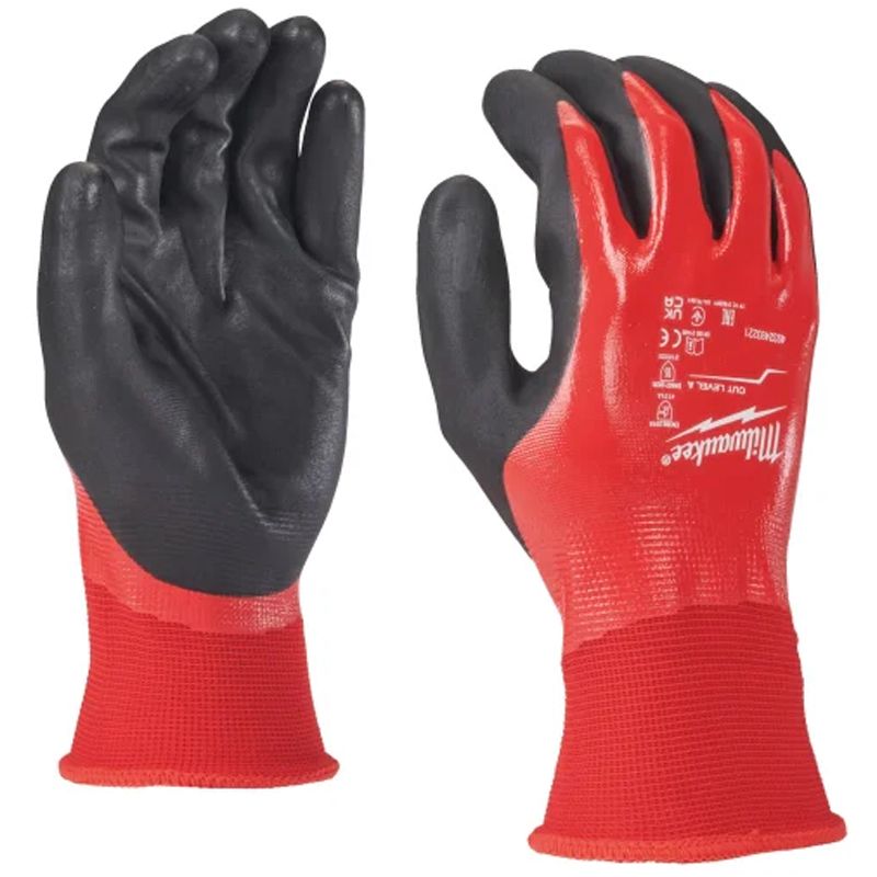 VÉDŐKESZTYŰ MÁRTOTT 11 PIROS-FEKETE MILWAUKEE 4932493222