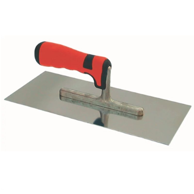 GLETTVAS INOX SIMA 280*130mm SIMÍTÓ MŰANYAG FOGANTYÚ PROFI BAUTOOL 3213280 ÉPÍTŐIPARI SZERSZÁMOK