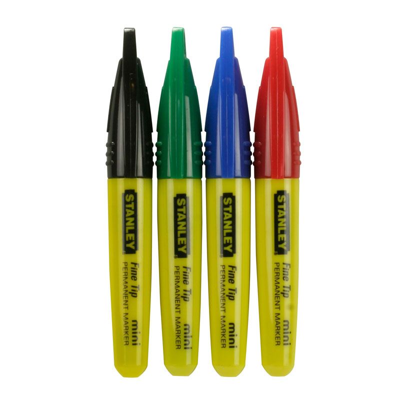 STANLEY 247329 ALKOHOLOS FILC VÉKONY 4DB/CS. FEKETE, PIROS, ZÖLD, KÉK JELÖLŐ ESZKÖZÖK STANLEY 247329 ALKOHOLOS FILC VÉKONY 4DB/CS. FEKETE, PIROS, ZÖLD, KÉK JELÖLŐ ESZKÖZÖK