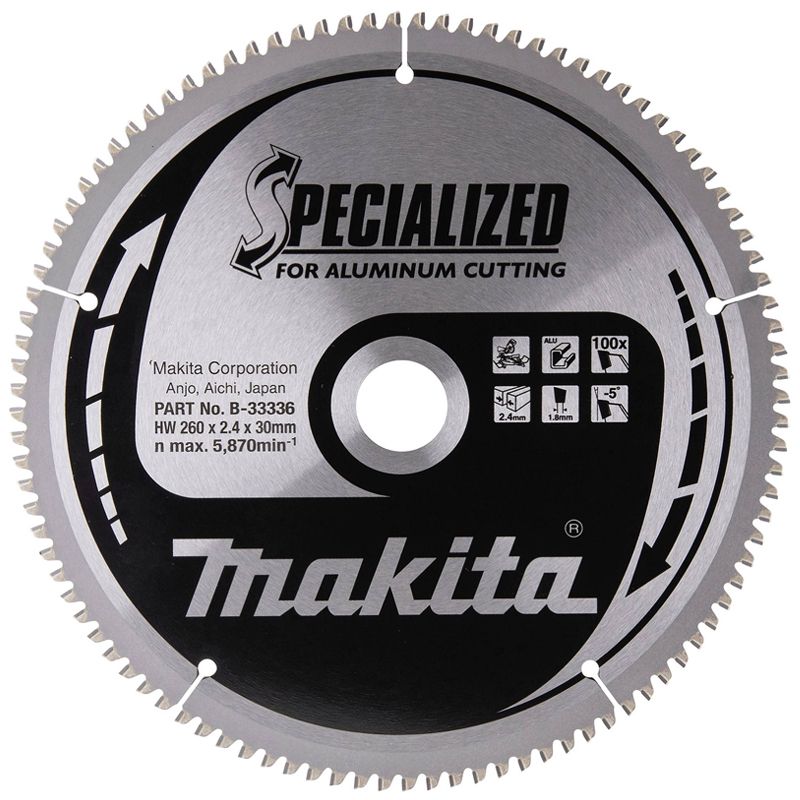 MAKITA B-33336 KÖRFŰRÉSZTÁRCSA D260*30/100F. ALUHOZ KÖRFŰRÉSZ TÁRCSA MAKITA B-33336 KÖRFŰRÉSZTÁRCSA D260*30/100F. ALUHOZ KÖRFŰRÉSZ TÁRCSA