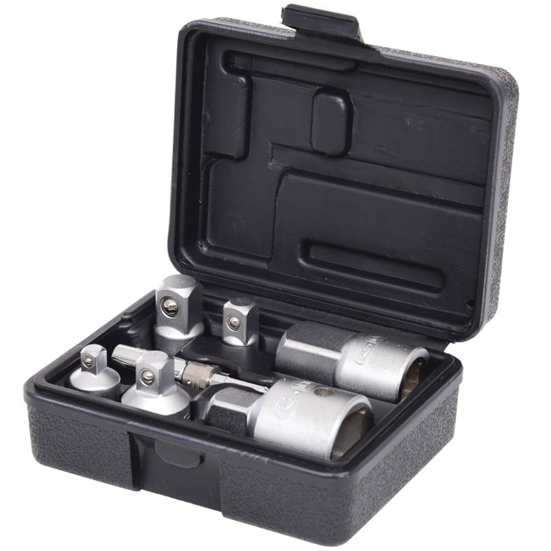 KS TOOLS 917.0707 DUGÓKULCS ADAPTER KÉSZLET 1/4c-3/8c-1/2c-3/4c 7DB-OS  SZERSZÁM-KULCSOK