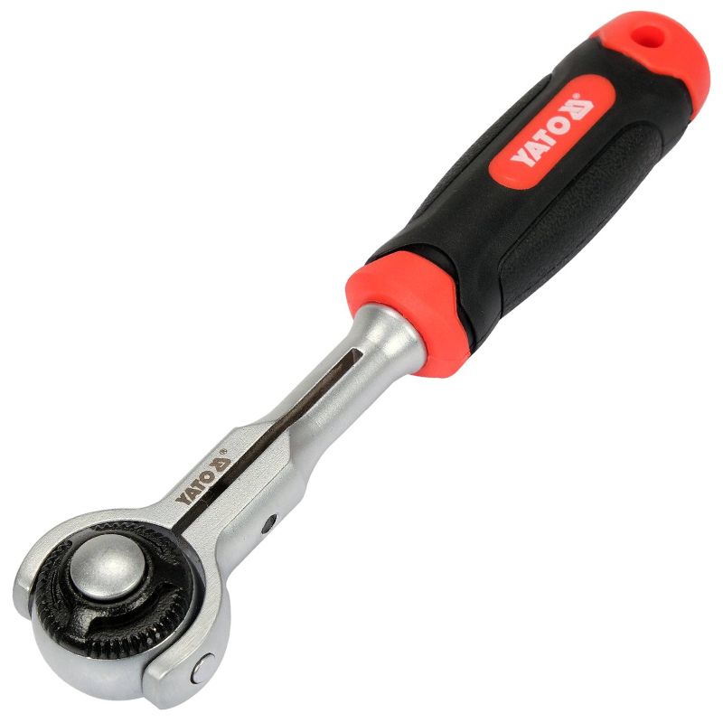 YATO 07200 RACSNIS HAJTÓKAR 1/4col FORGÓFEJJEL 145mm 72T  SZERSZÁM-KULCSOK YATO 07200 RACSNIS HAJTÓKAR 1/4col FORGÓFEJJEL 145mm 72T  SZERSZÁM-KULCSOK