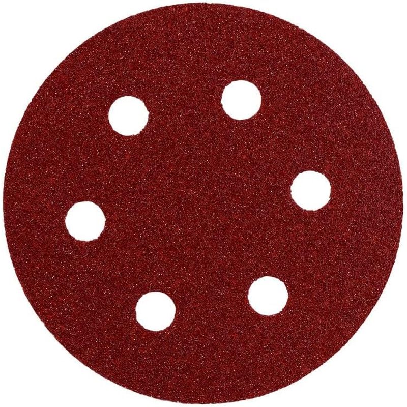 METABO 624044000 TÉPŐZÁRAS CSISZOLÓPAPÍR 6LYUKAS 080mm/P100 10DB/CSOMAG  VÁGÁS,CSISZOLÁS ÉS POLÍROZÁS