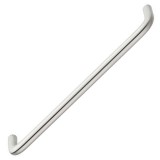 BÚTORFOGANTYÚ U 192mm D12 INOX 204*35mm IMPORT BÚTORVERET