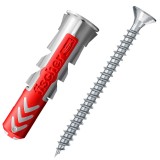 FISCHER 535460 TIPLI UNIVERZÁLIS NYLON D8*40 DUOPOWER LD CSAVARRAL 50DB/DOB  ÁLTALÁNOS RÖGZÍTÉS