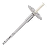 FISCHER 506747 UTOLSÓ DARABOK SZIGETELÉSTARTÓ D8*210 MŰAG. MŰANYAG ÉKKEL ÜTÉSÁLLÓ  SZIGETELŐANYAG RÖGZÍTÉS