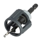WOLFCRAFT 4392000 ELŐFÚRÓ SÜLLYESZT.+MÉLYS.STOP D3,2-D12  FAFÚRÓK