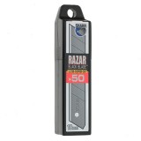 DEKORPENGE TÖRHETŐ 18mm 50DB/CSOMAG,RAZAR BLACK TAJIMA LCB50RB DEKORKÉSEK, -PENGÉK, HÁZTARTÁS
