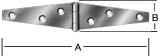 LÁDAPÁNT 242mm FAZONOS HORG. TRAPÉZ ALAKÚ VORMANN 44125Z UTOLSÓ DARABOK LÁDAVASALAT