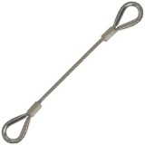 SODRONYKÖTÉL FÜGGESZTÉK HG. 2PK TÍPUS 18*3000 KÖTÉLSZÍVVEL IMPORT EMELÉSTECHNIKA TARTOZÉKOK