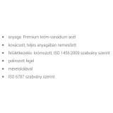 UNIOR 611918 ÁLLÍTHATÓ VILLÁSKULCS 150mm 250 KRÓMOZOTT FRANCIA  SZERSZÁM-KULCSOK