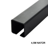 ÚSZÓKAPU SÍN C AL.NATÚR 15KG 43*48*3.5mm 4.5M/DB. (F.A.D.) MAGYAR KAPUVASALAT