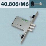 ZÁRTEST BEVÉSŐ 60mm 4FORD. KÉTTOLL. 3HENG.NYELV.AL-FE.RÚD MOTTURA 40806 AJTÓZÁR