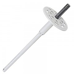 FISCHER 52092 UTOLSÓ DARABOK SZIGETELÉSTARTÓ D8*95 MŰAG. MŰANYAG ÉKKEL ÜTÉSÁLLÓ  