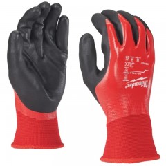 VÉDŐKESZTYŰ MÁRTOTT 10 PIROS-FEKETE MILWAUKEE 4932493221 